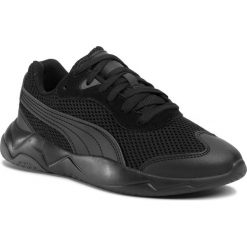Sneakersy PUMA - Ekstra Jr 372412 01 Puma Black/Dark Shadow. Czarne półbuty damskie Puma, ze skóry ekologicznej. W wyprzedaży za 169,99 zł.