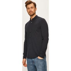 Tom Tailor Denim - Koszula. Niebieskie koszule męskie TOM TAILOR DENIM, s, bez wzorów, z elastanu, casualowe, button down, z długim rękawem. W wyprzedaży za 119,90 zł.