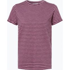 Marie Lund - T-shirt damski, lila. Fioletowe t-shirty damskie Marie Lund, m, w paski. Za 89,95 zł.