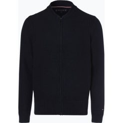Tommy Hilfiger - Kardigan męski, niebieski. Niebieskie kardigany męskie marki TOMMY HILFIGER, xl, z dzianiny. Za 299,95 zł.