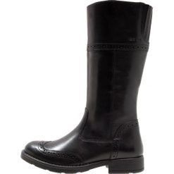 Geox SOFIA Kozaki black. Niebieskie buty zimowe damskie marki Roxy, z tworzywa sztucznego, na wysokim obcasie. W wyprzedaży za 344,25 zł.