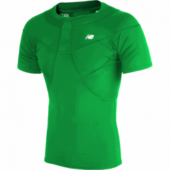 Koszulka kompresyjna - WSTM755FN. Koszulki męskie New Balance, xl, bez wzorów, z elastanu, bez kołnierzyka, bez rękawów, do piłki nożnej. W wyprzedaży za 49,99 zł.