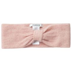 Pieces Opaska Damska Josefine Wool Opaska Na Head Band Noos Peach Skóra. Pomarańczowe opaski damskie marki Pieces, bez wzorów, ze skóry. W wyprzedaży za 47,00 zł.