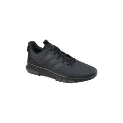 Buty adidas Cloudfoam Racer Tr B43651. Czarne trampki męskie Adidas, bez wzorów, bez zapięcia. Za 239,99 zł.