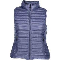 Kamizelka w kolorze granatowym. Niebieskie kamizelki damskie marki Cashmere & Jackets, s, bez wzorów, bez kaptura. W wyprzedaży za 162,95 zł.