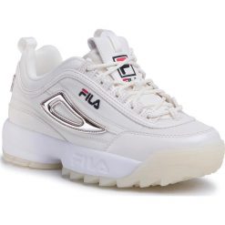 Sneakersy FILA - Disruptor Mesh Wmn 1010860.79G Marshmallow. Brązowe półbuty damskie Fila, ze skóry ekologicznej. W wyprzedaży za 329,00 zł.