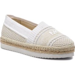 Espadryle MICHAEL MICHAEL KORS - Raya Espadrille 40R9RAFP2D Pale Gold. Białe espadryle damskie marki MICHAEL Michael Kors, na co dzień, bez wzorów, ze skóry ekologicznej, bez obcasa, na płaskiej podeszwie, bez zapięcia. Za 629,00 zł.