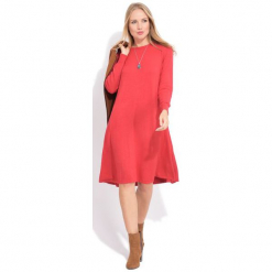 Fille Du Couturier Sukienka Damska Suzie 36 Czerwony. Czerwone sukienki balowe Fille Du Couturier, z długim rękawem. Za 299,00 zł.