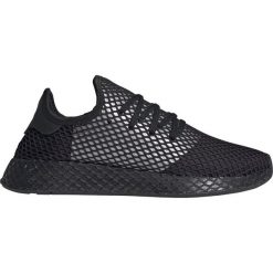 Adidas Originals Deerupt Runner Tenisówki Czarny. Czarne trampki męskie adidas Originals, bez wzorów, z materiału, bez zapięcia. Za 430,95 zł.