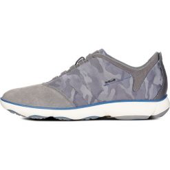Geox tenisówki męskie Nebula 41 szary. Szare trampki męskie Geox, bez wzorów, bez zapięcia. W wyprzedaży za 459,00 zł.