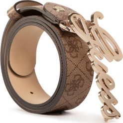 Pasek Damski GUESS - Digital (SB) Belts BW7275 VIN35 BRO. Pomarańczowe paski damskie Guess, w paski, ze skóry ekologicznej. W wyprzedaży za 169,00 zł.