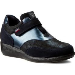 Półbuty CALLAGHAN - Merlin 90413 Azul/Blue. Niebieskie półbuty damskie marki Callaghan, bez wzorów, ze skóry, bez obcasa, na koturnie, bez zapięcia. W wyprzedaży za 329,00 zł.