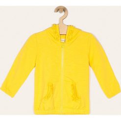 Name it - Bluza dziecięca 80-110 cm. Różowe bluzy dziewczęce Name it, bez wzorów, z elastanu, bez rękawów, z kapturem. W wyprzedaży za 59,90 zł.