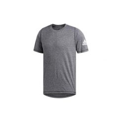 Koszulka krótki rękaw fitness kardio męska. Koszulki męskie Adidas, xl, bez wzorów, bez kołnierzyka, z krótkim rękawem, krótkie, na fitness i siłownię, climalite (adidas). Za 99,99 zł.