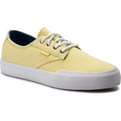 Tenisówki ETNIES - Jameson Vulc Ls W's 4201000323 Yellow. Żółte półbuty damskie Etnies, bez wzorów, z gumy, bez zapięcia. W wyprzedaży za 189,00 zł.