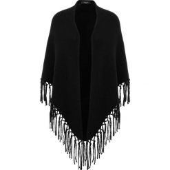 WEEKEND MaxMara ALCAZAR Ponczo black. Czarne kurtki damskie WEEKEND MaxMara, bez wzorów, z wełny. Za 579,00 zł.