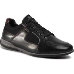 Sneakersy GEOX - U Timothy B U026TB 04314 C9999 Black. Czarne sneakersy męskie Geox, na co dzień, bez wzorów, ze skóry, bez zapięcia. W wyprzedaży za 339,00 zł.