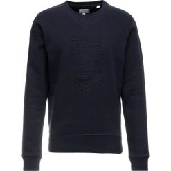 GANT CNECK Bluza evening blue. Niebieskie bluzy męskie marki GANT. Za 549,00 zł.