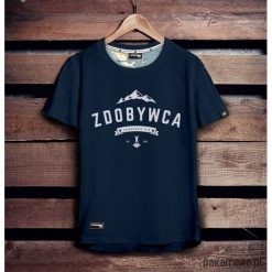 Koszulka męska - ZDOBYWCA. Koszulki męskie Pakamera, m, z napisami, bez kołnierzyka, bez rękawów. Za 99,00 zł.