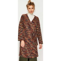Answear - Płaszcz Nomad. Brązowe płaszcze damskie ANSWEAR, l, z elastanu. Za 199,90 zł.