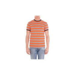 T-shirty z krótkim rękawem Sun68 T18113. Różowe t-shirty męskie SUN68, s, bez wzorów, bez kołnierzyka, krótkie. Za 164,72 zł.