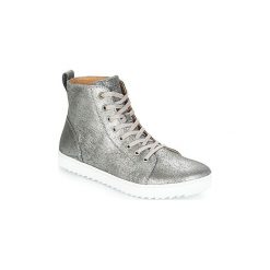 Buty Birkenstock BARTLETT WOMEN. Szare trampki i tenisówki damskie Birkenstock, bez wzorów, bez zapięcia. Za 467,35 zł.