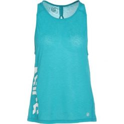 ASICS LAYERING TANK Koszulka sportowa lake blue. Niebieskie topy sportowe damskie Asics, l, z materiału. Za 149,00 zł.