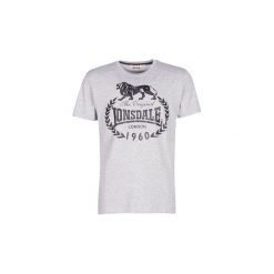 T-shirty z krótkim rękawem Lonsdale BRACKNELL. Szare t-shirty męskie marki Lonsdale, xl, bez wzorów, bez kołnierzyka, krótkie. Za 55,20 zł.