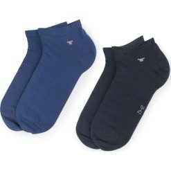 Zestaw 2 par niskich skarpet unisex TOM TAILOR - 9411M Blue Depths 165. Niebieskie skarpetki damskie Tom Tailor, bez wzorów, z elastanu. Za 25,00 zł.
