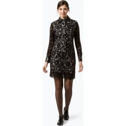 Calvin Klein - Sukienka damska, czarny. Czarne sukienki damskie Calvin Klein, bez wzorów, z koronki, boho, bez kołnierzyka, bez rękawów, koszulowe. Za 799,95 zł.