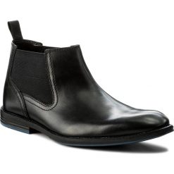Sztyblety męskie: Sztyblety CLARKS – Prangley Top 261273187 Black Leather