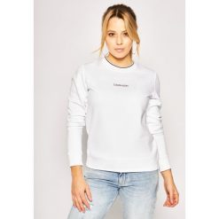 Bluza Calvin Klein Regular Small Logo K20K202012. Różowe bluzy damskie Calvin Klein, l, bez wzorów, z bawełny, bez rękawów, bez kaptura. W wyprzedaży za 399,00 zł.