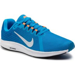 Buty NIKE - Downshifter 8 908984 403 Blue Hero/Football Grey. Niebieskie buty sportowe męskie Nike, z tworzywa sztucznego, bez zapięcia, do biegania, nike downshifter. W wyprzedaży za 209,00 zł.