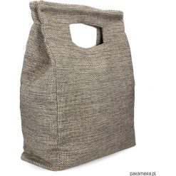 Torebka Vanilla Skin. Białe torebki klasyczne damskie marki Pakamera, z tkaniny, duże. Za 299,00 zł.