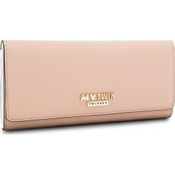 Portfele damskie: Duży Portfel Damski TWINSET – RS8TCX Bic Rosa 02367