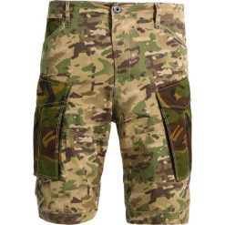 GStar ROVIC MIX Szorty khaki/army green. Zielone spodnie męskie G-Star, m, bez wzorów, z bawełny. W wyprzedaży za 375,20 zł.