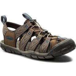 Sandały KEEN - Clearwater Cnx 1018495 Dark Earth/Blue Opal. Brązowe sandały męskie skórzane Keen. W wyprzedaży za 269,00 zł.