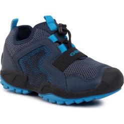 Sneakersy GEOX - J N.Savage B. A J921VA 01450 C4231 S Navy/Sky. Niebieskie trampki chłopięce Geox, na sznurówki. W wyprzedaży za 199,00 zł.