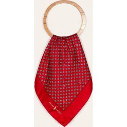 Polo Ralph Lauren - Poszetka. Czerwone poszetki męskie Polo Ralph Lauren, bez wzorów, z jedwabiu. W wyprzedaży za 269,90 zł.