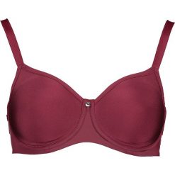 Biustonosz w kolorze bordowym. Czerwone biustonosze SUSA, z haftami. W wyprzedaży za 129,95 zł.
