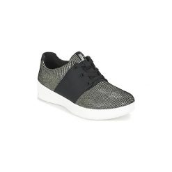 Buty FitFlop SPORTYPOP X LIZARD PRINT SNEAKER. Czarne trampki i tenisówki damskie marki FitFlop, bez wzorów, bez zapięcia. Za 335,20 zł.