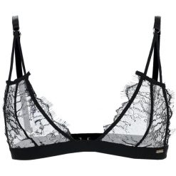 Biustonosze: BlueBella LYRA SOFT Biustonosz z trójkątną miseczką black