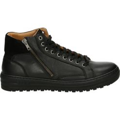 Botki męskie - 733 MIL BLACK. Czarne bez kategorii Venezia, ze skóry. Za 319,00 zł.