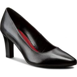 Czółenka i Szpilki LASOCKI 70811-01L. Czarne czółenka damskie Lasocki, bez wzorów, ze skóry, bez obcasa, na szpilce, bez zapięcia. W wyprzedaży za 95,00 zł.