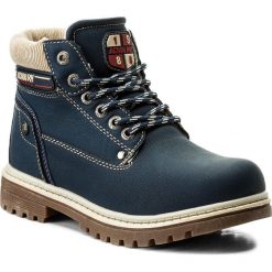 Buty zimowe chłopięce: Trapery ACTION BOY – CP07-16994-01 Granatowy