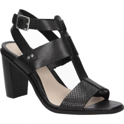 SANDAŁY CLARKS IMAGE CRUSH 26115473. Czarne sandały damskie marki Clarks. Za 239,99 zł.