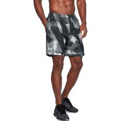 Spodenki sportowe męskie: Under Armour Spodenki męskie Launch SW 7″ Print short szare r. L (1300057-016)