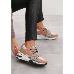 Różowe Sneakersy Livesey. Różowe buty sportowe damskie Born2be. Za 99,99 zł.