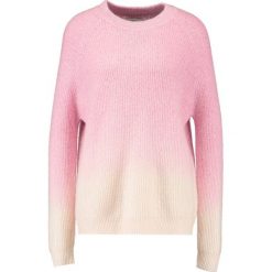 Swetry klasyczne damskie: Envii BOBO DIP Sweter begonia pink dip