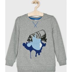 Name it - Bluza dziecięca 116-152 cm. Zielone bluzy chłopięce Name it, z nadrukiem, z elastanu, bez rękawów, bez kaptura. W wyprzedaży za 49,90 zł.